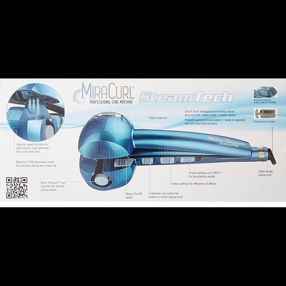 BaBylissPRO MiraCurl SteamTech Professional Machine - Picture 8 of 10